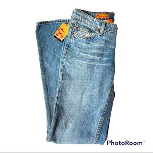 New Bartack Street Fashion Bootcut Light Wash Jack Jeans 27